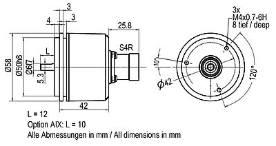 Z Drehgeber WDGI58A S4R en