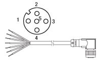 KIA567 Drehgeber Kabeldose