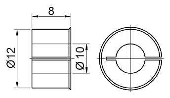 Z WDGHA1210 encoder adapter sleeve